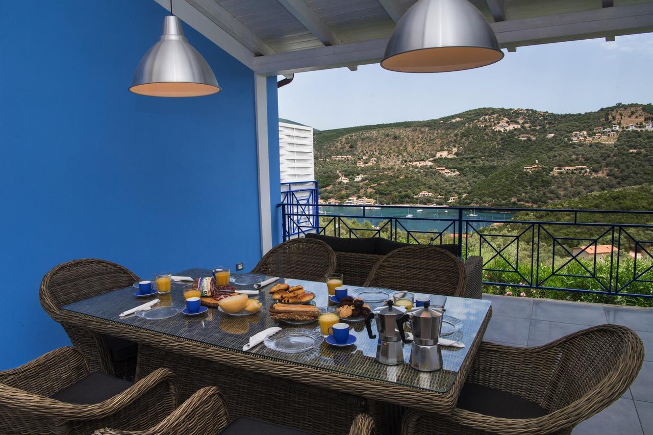 Villas Amantea- Four Villas With Big Pool And Infinity Pool Sívota Buitenkant foto