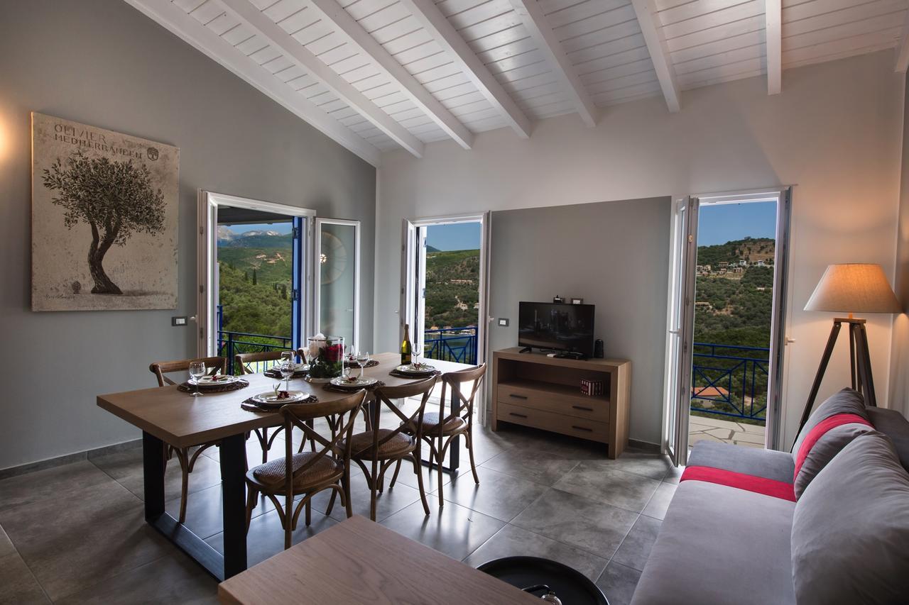 Villas Amantea- Four Villas With Big Pool And Infinity Pool Sívota Buitenkant foto