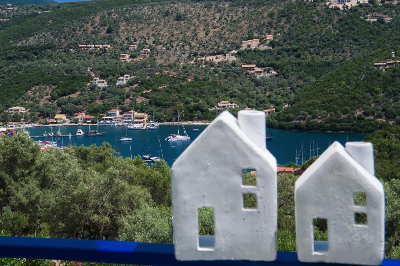 Villas Amantea- Four Villas With Big Pool And Infinity Pool Sívota Buitenkant foto